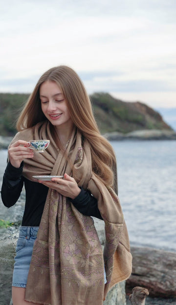 Seaside Whisper Pashmina